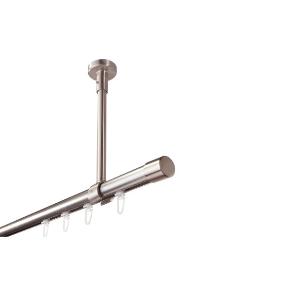 Gardinenstange Innenlauf 1-l&auml;ufig Deckenmontage