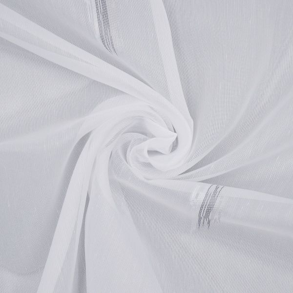 Stoffmuster Vincent weiß-beige