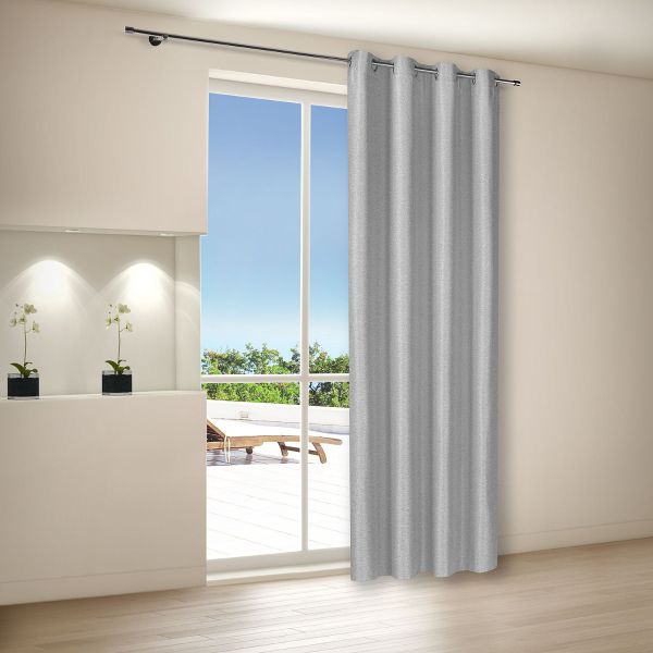 Ösenschal Emil grau 