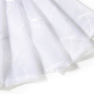 Schlaufenbistro transparent weiß 