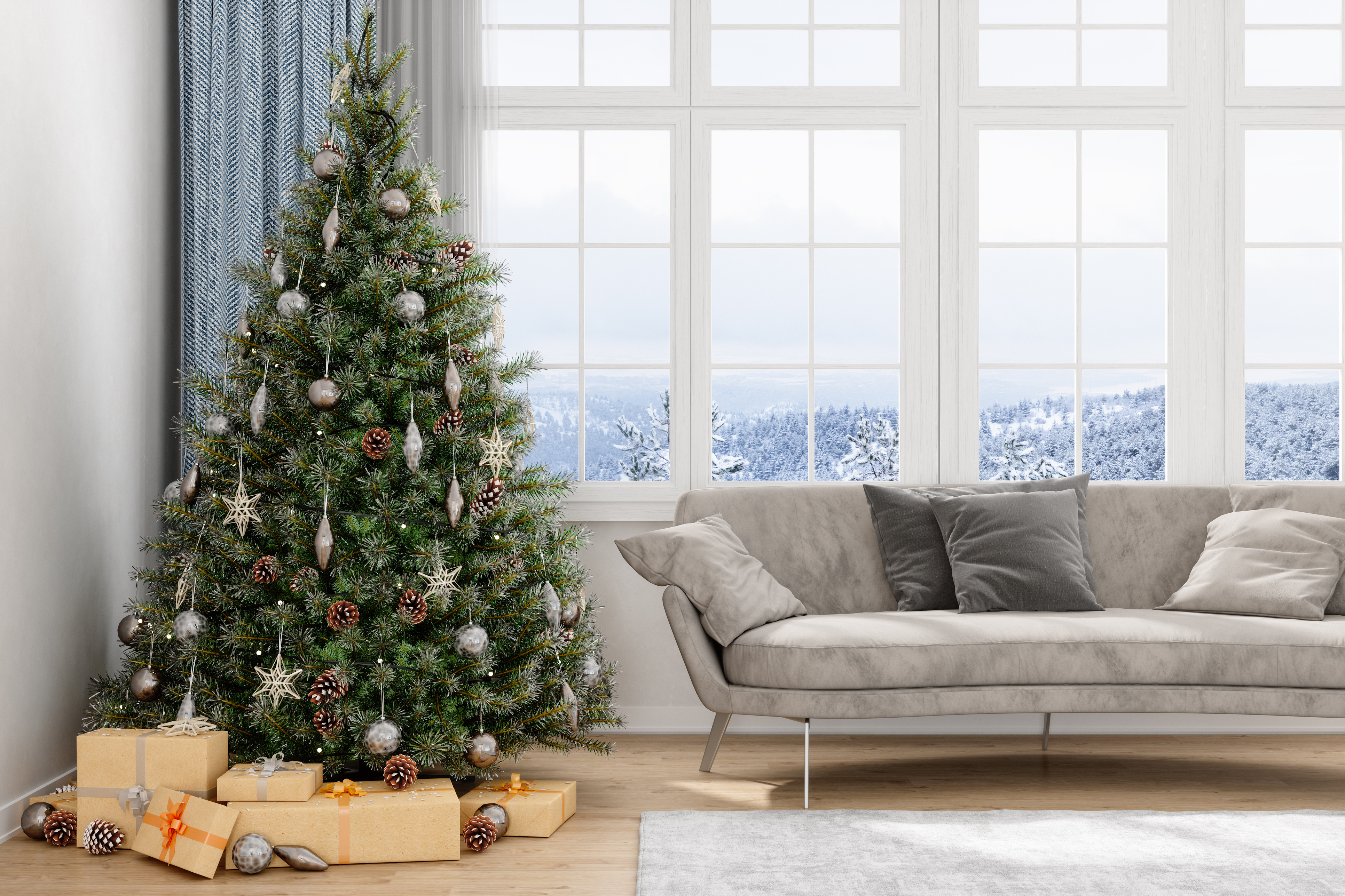 So bleibt der Winter draußen: Vorhänge als effektiver Wärmeschutz