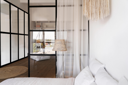 Vorhänge als Raumteiler nutzen